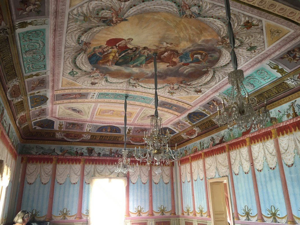 Interior of the palace ballroom