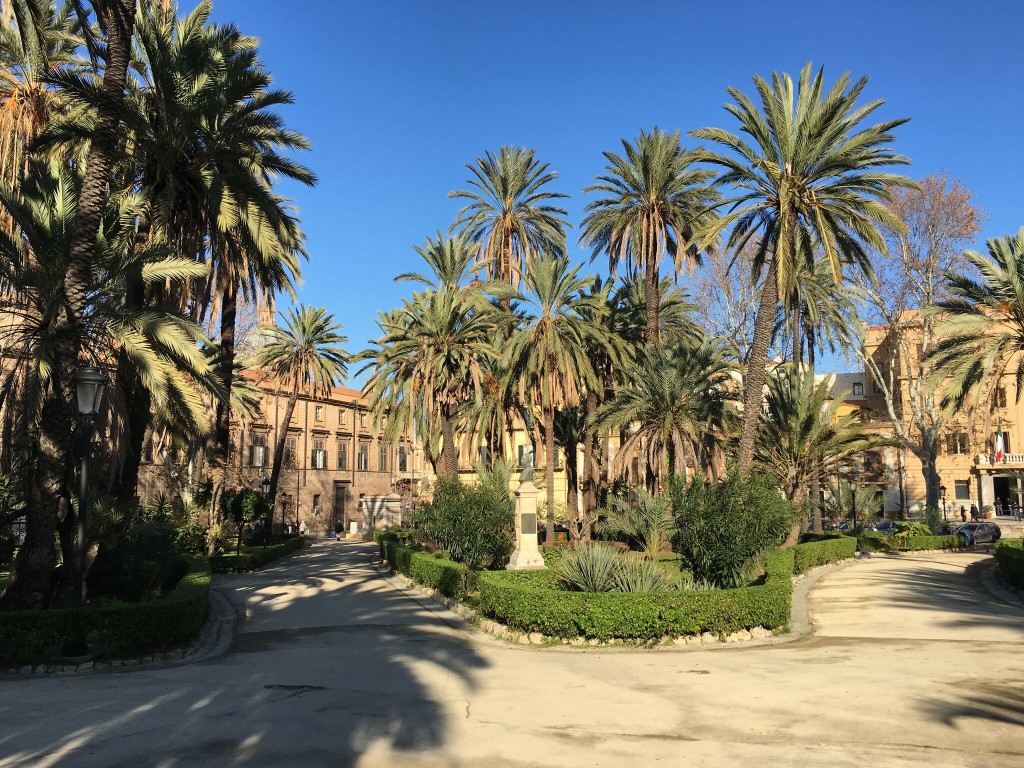 Gardens near cathederal