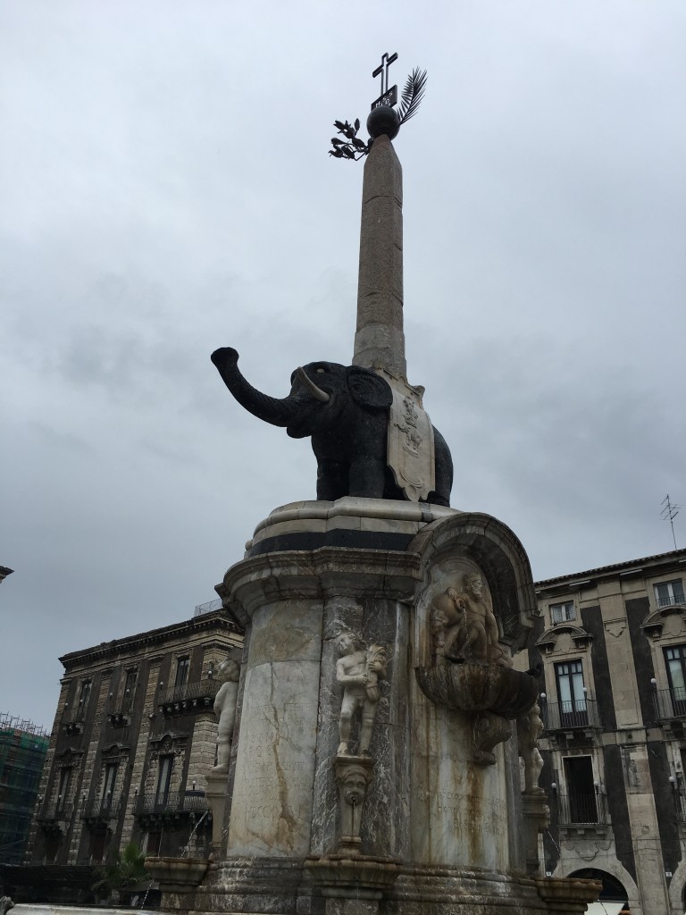 The elephant obelisk - Piazza Duomo