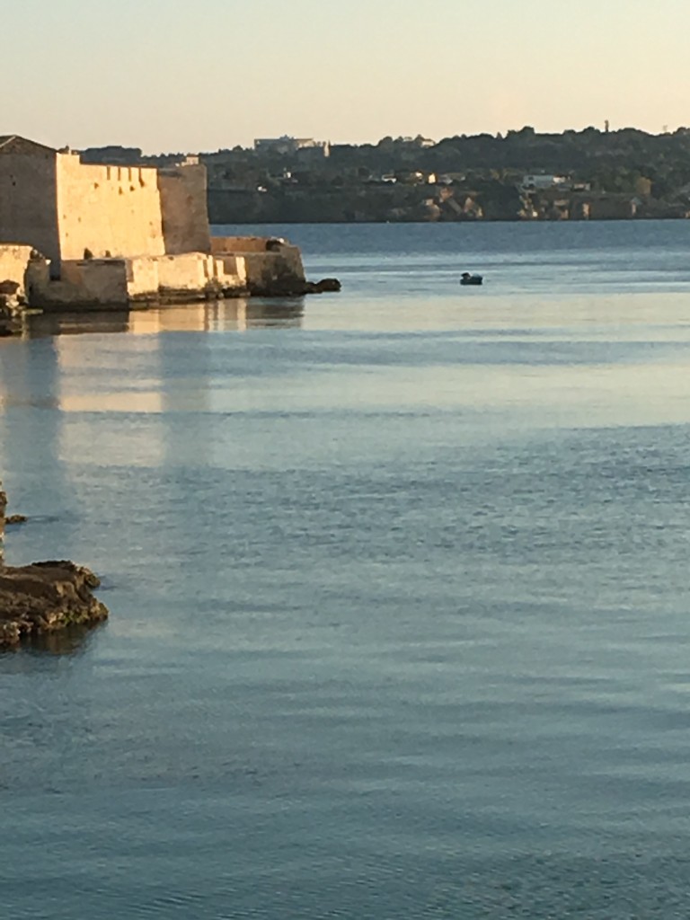 Lone fisherman - Ortigia