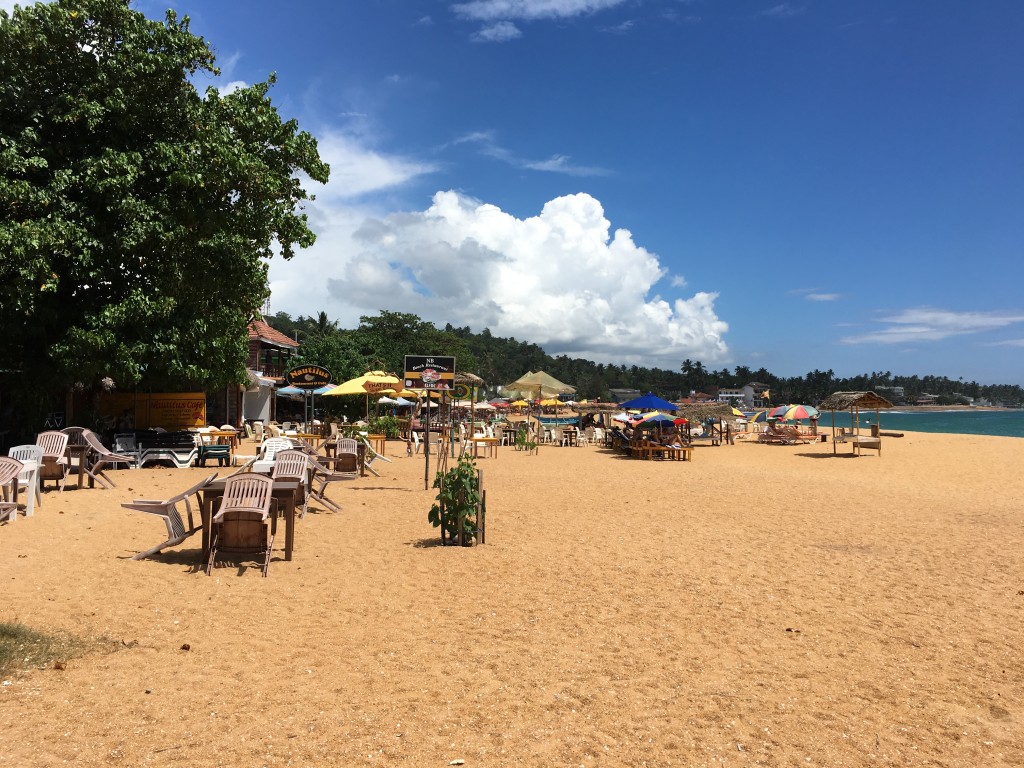 The beach at Galle