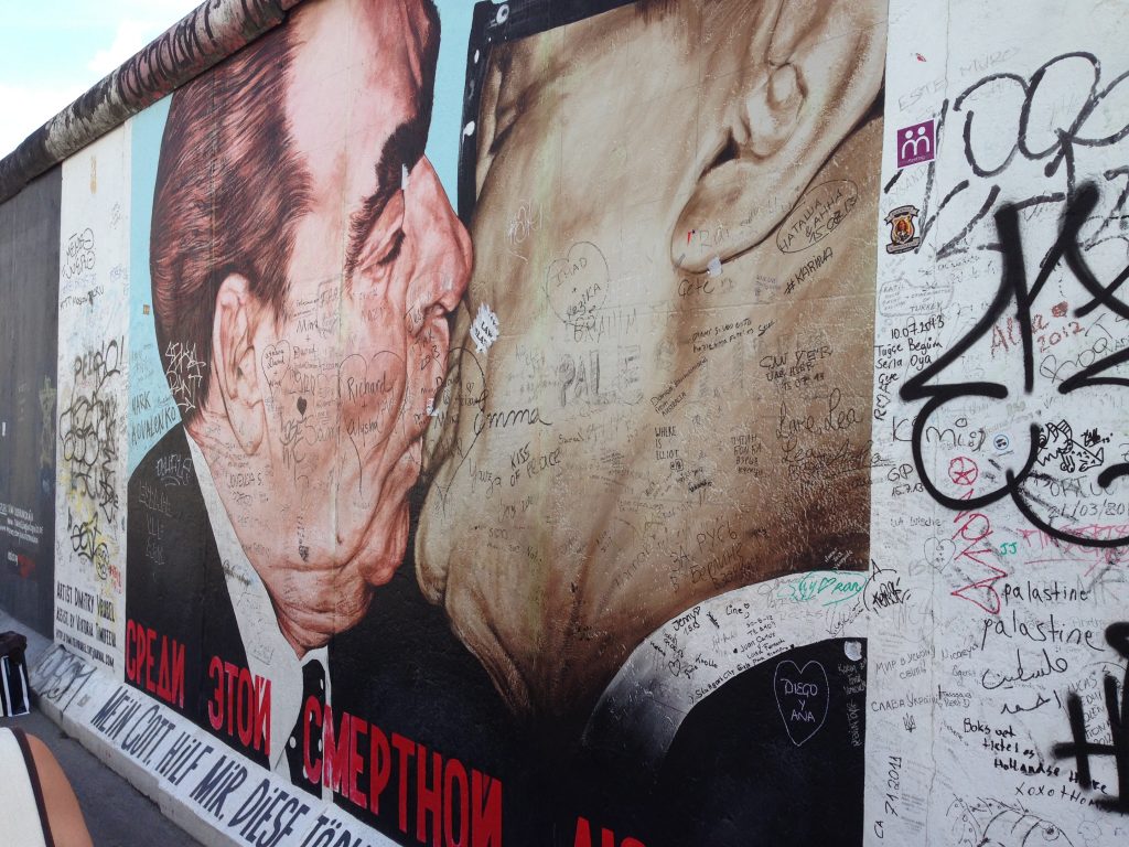Perhaps Berlin's most famous piece of street art
