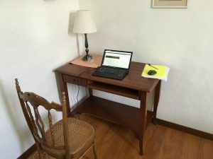 My desk - Siracuse, Sicily